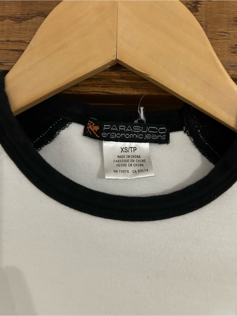 Parasuco Long Sleeve Ringer Tee - Picture 3 of 3